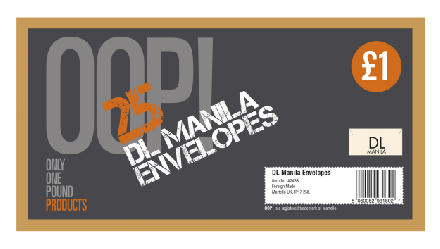 Envelopes Manila Dl    6x