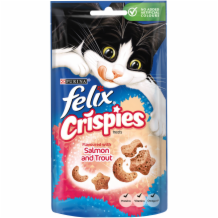 Felix Crispies Salmon & Trout  8x45g