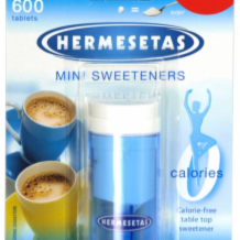 Hermesetas Tablets  6x600's