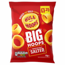 Hula Hoops Orig Salted   20x70g