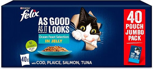 Felix Agail Gij Mv Ocean Feast Pouch  Pk   4x100g