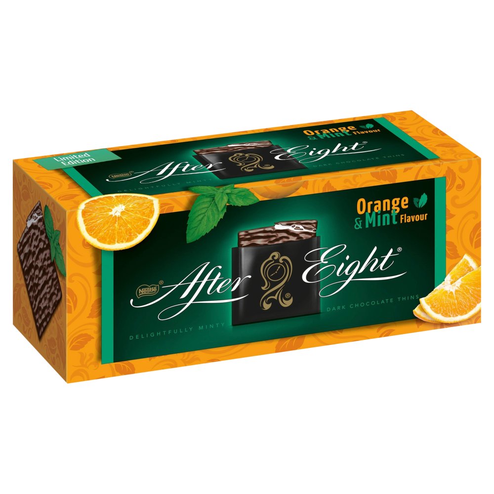 After Eight Orange & Mint Dark Chocolate Box 200g