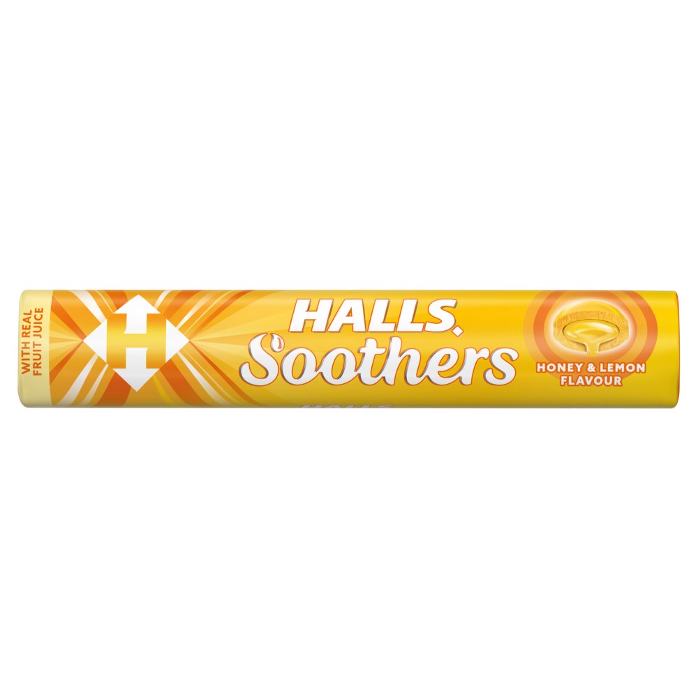 Halls Soothers Honey & Lemon Flavour 45g