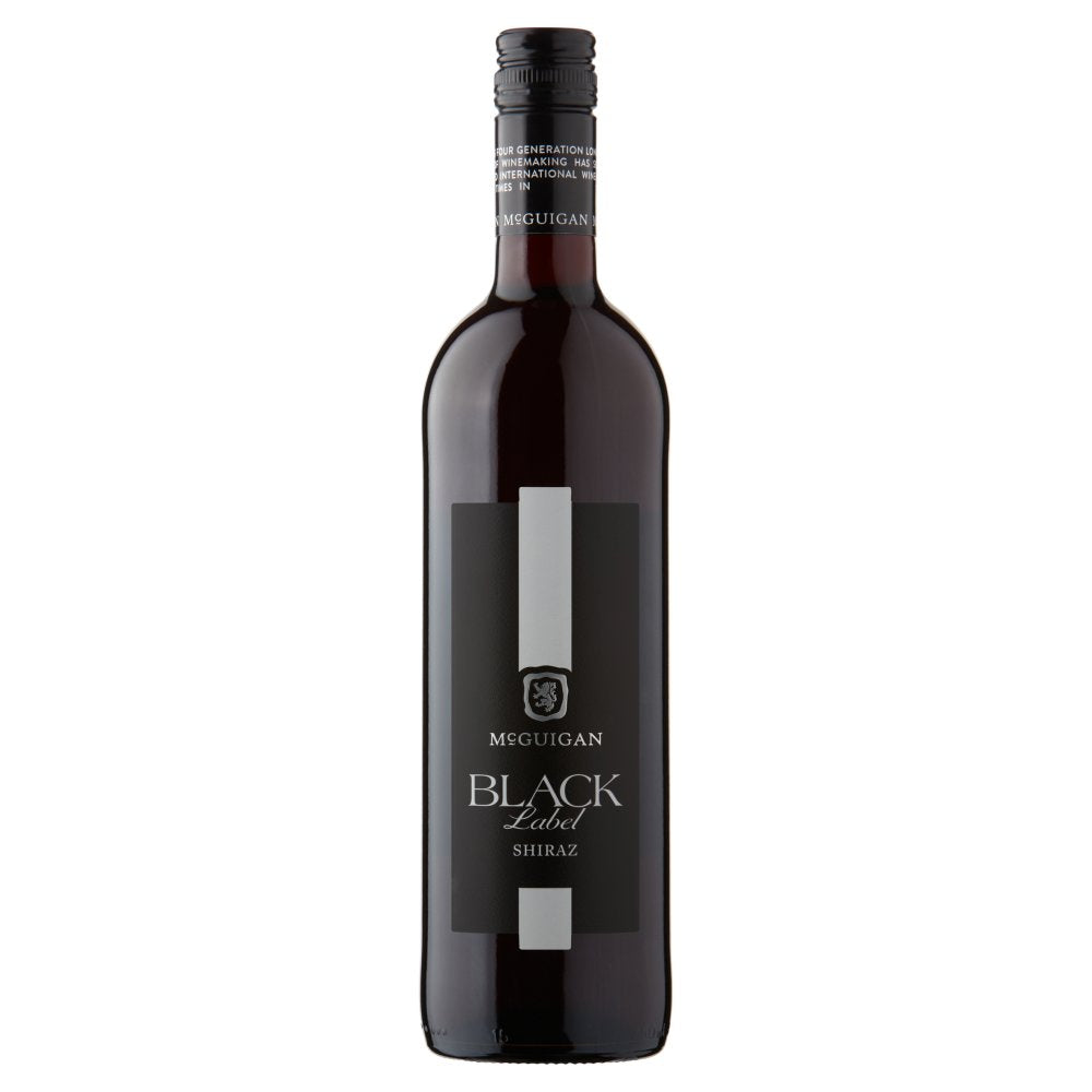 McGuigan Black Label Shiraz Australian Red Wine 75cl   75Cl × 6