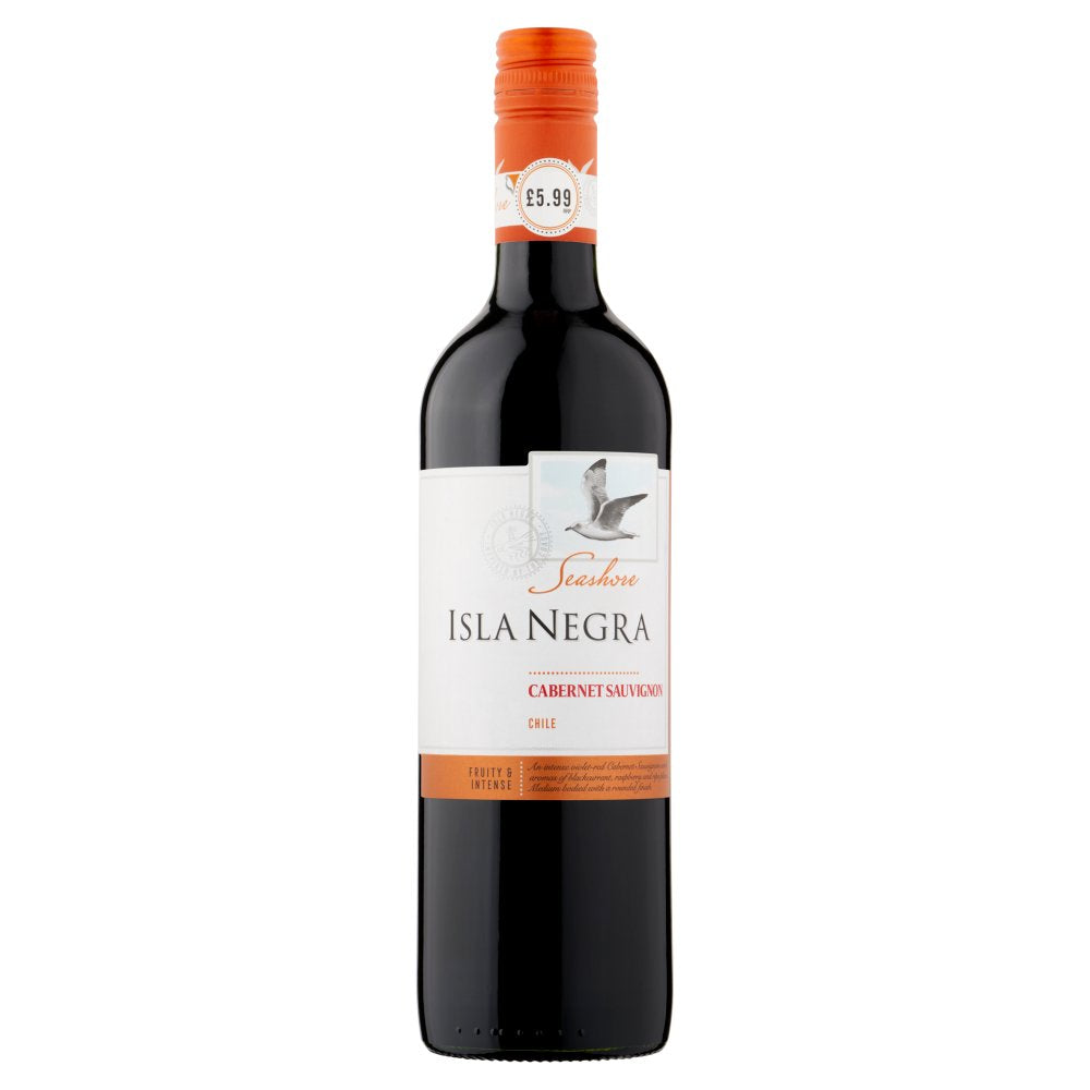 Isla Negra Cabernet Sauvignon 75cl   75Cl × 6 × 1