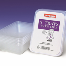 Cline Plastic Container  5x650ml