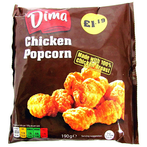Dima Popcorn Chicken PM £1.19   190g × 1