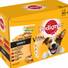 Pedigree Mixed Selection In Gravy Pouches  4x100g