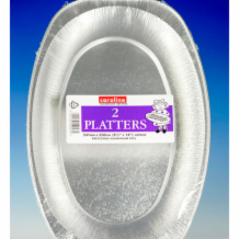 Cline Foil Platter cm  2x14"