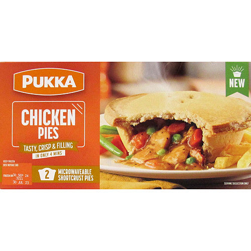 Pukka 2 Chicken Pies   2pk × 1