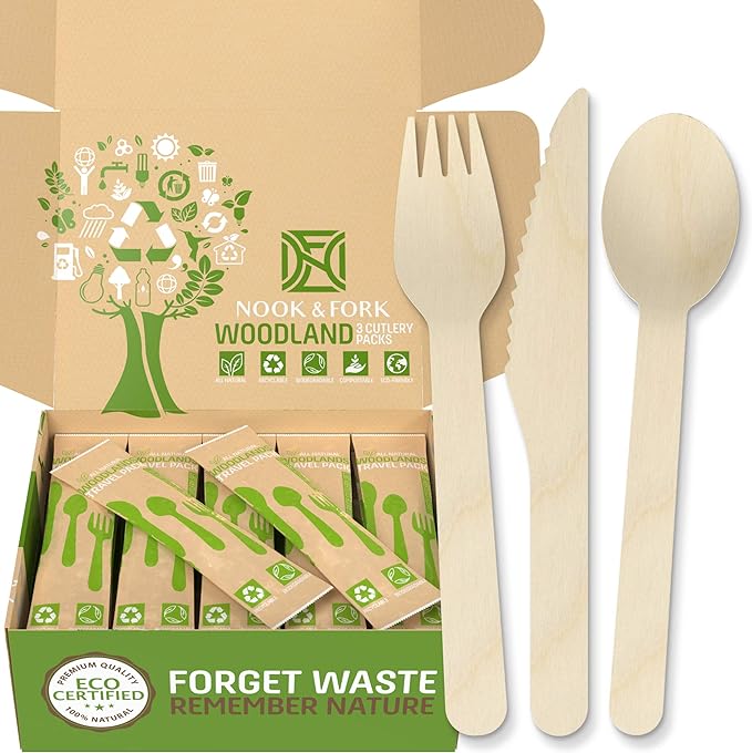 Premium Wooden Cutlery  1x24s