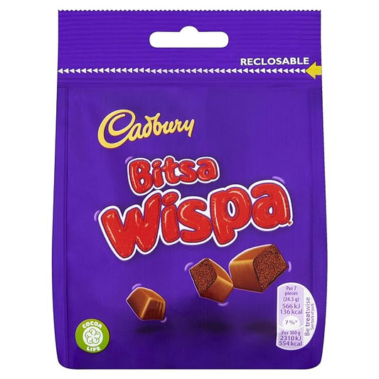Cadbury Bitsa Wispa    10x95g