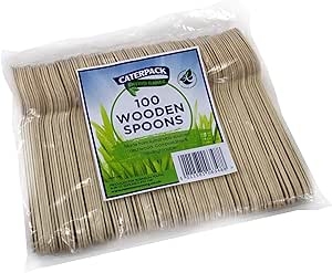 Caterpack Enviro Wooden Spoons  1x6.25"