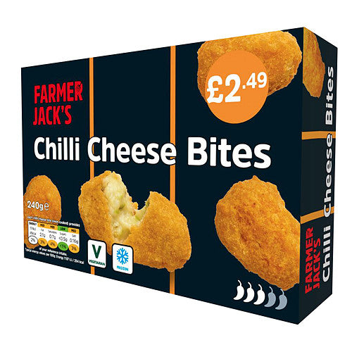 Farmer Jack's Chilli Cheese Bites 240g   240g × 1