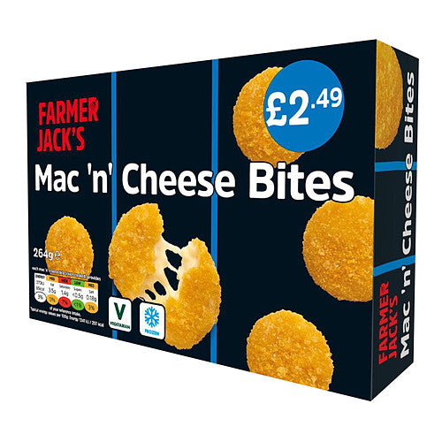 Farmer Jack's Mac ‘n' Cheese Bites 264g   264g × 1