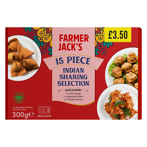 Farmer Jacks Indian Platter PM £3.50   300g × 1