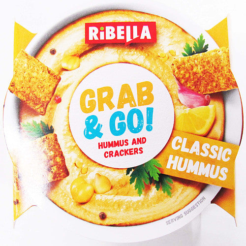 Ribella Grab And Go Hummus And Crackers   130g × 1