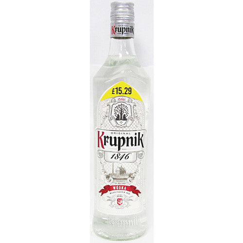 Krupnip Vodka PM £15.29 37.5%   70Cl × 1