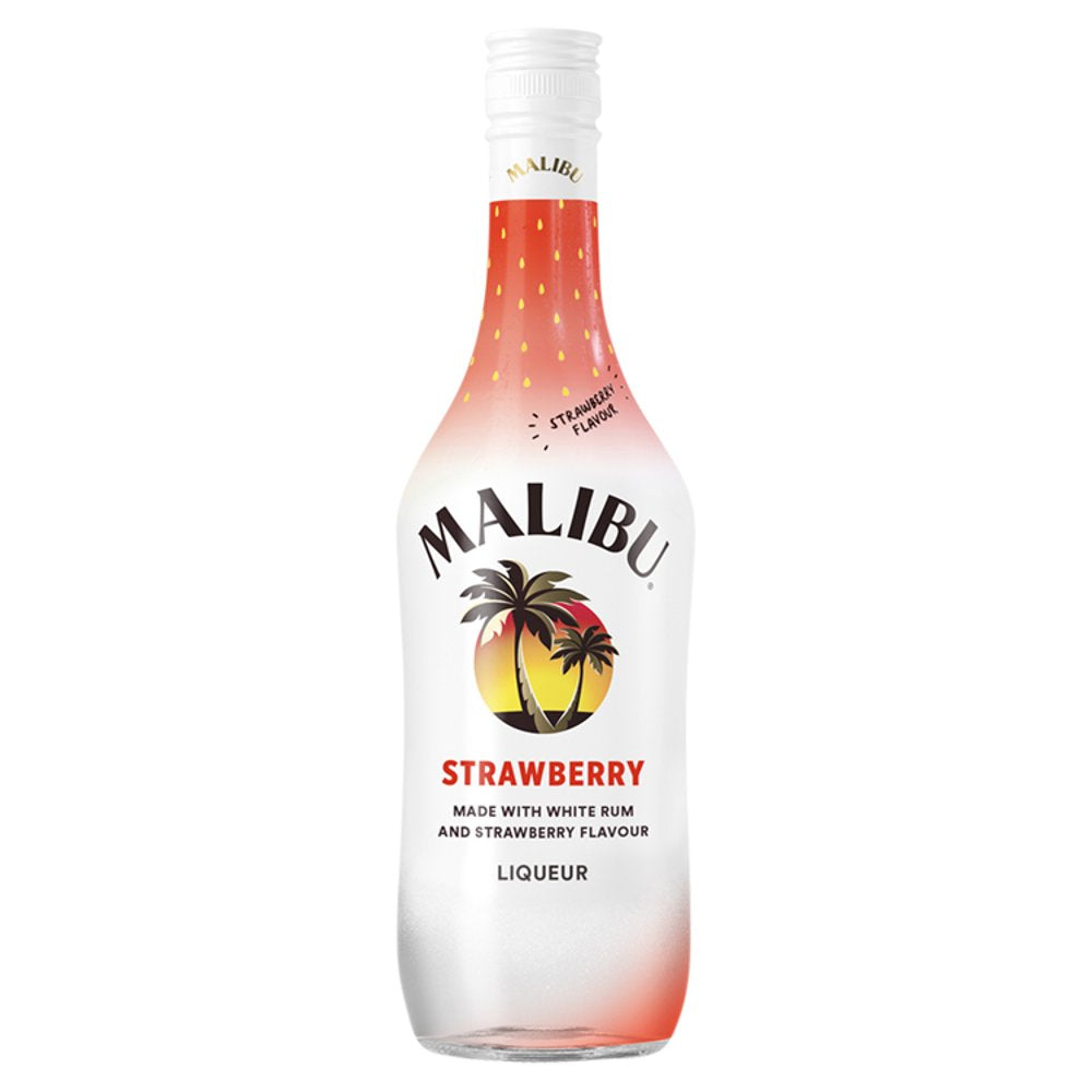 Malibu Strawberry Flavoured Rum 70cl   70Cl × 6