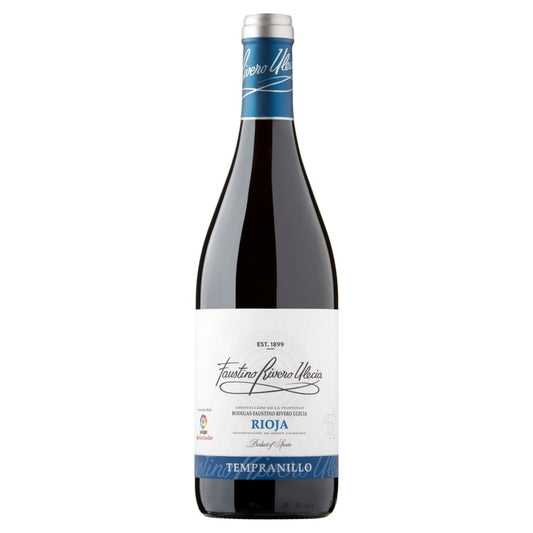 Faustino Rivero Ulecia Rioja Tempranillo 75cl   75Cl × 6