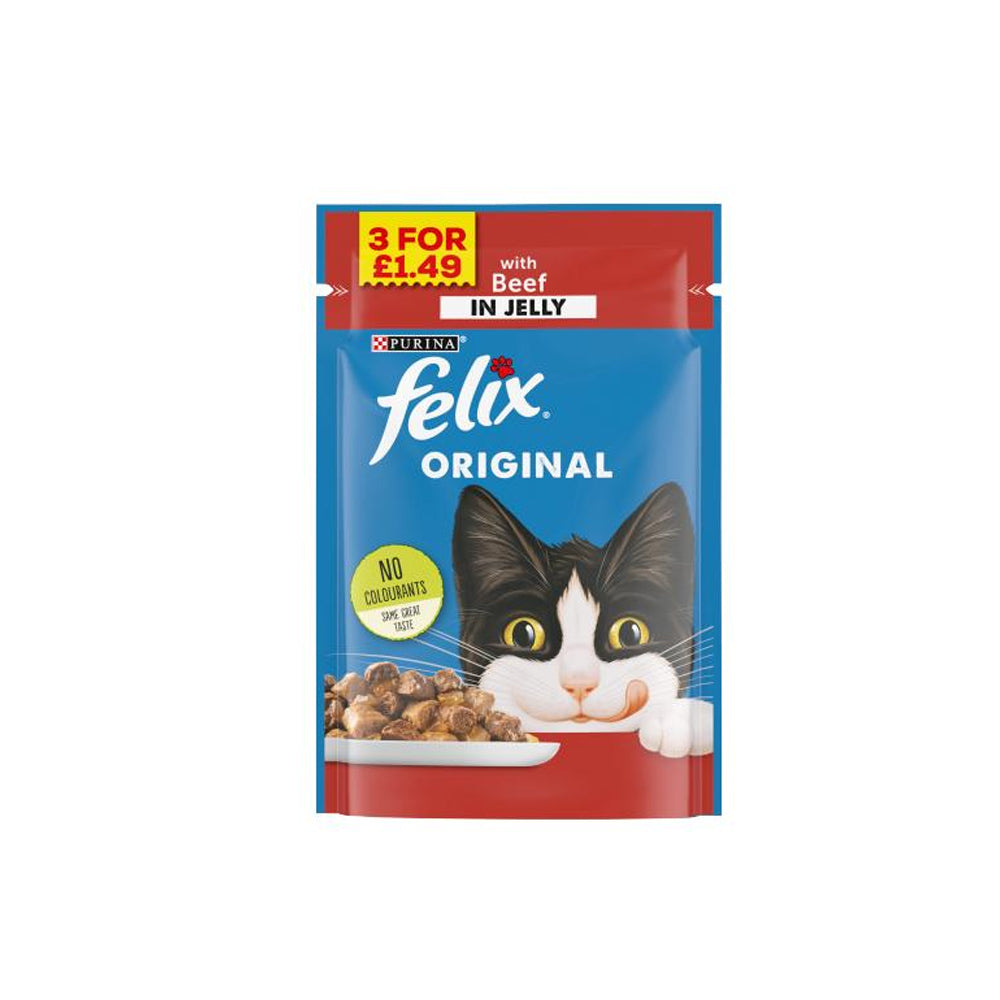 Felix Pouch Cij Mv Meat   4x100g