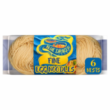Blue Dragon Egg Noodles Fine  8x250g