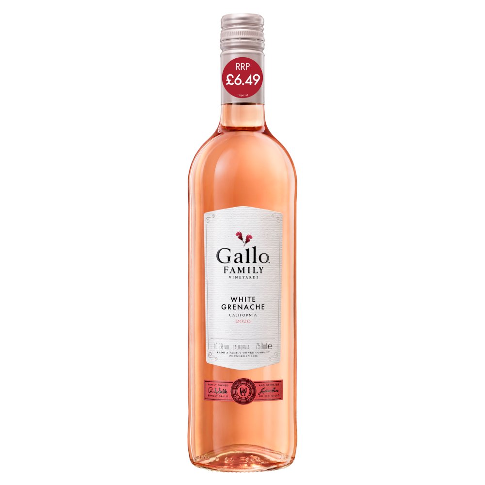 Gallo Family Vineyards White Grenache 750ml   75Cl × 6