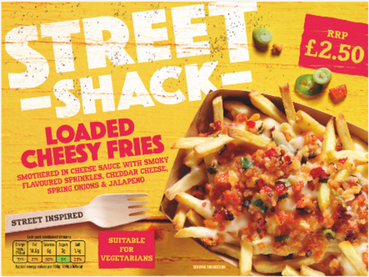 PM 2.50 Street Shack Cheesy Fries 8x250g