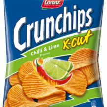 Lorenz X Cut Chilli & Lime  10x130g
