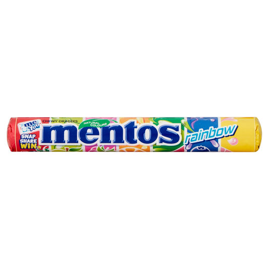 Mentos Rainbow Chewy Dragees 37.5g