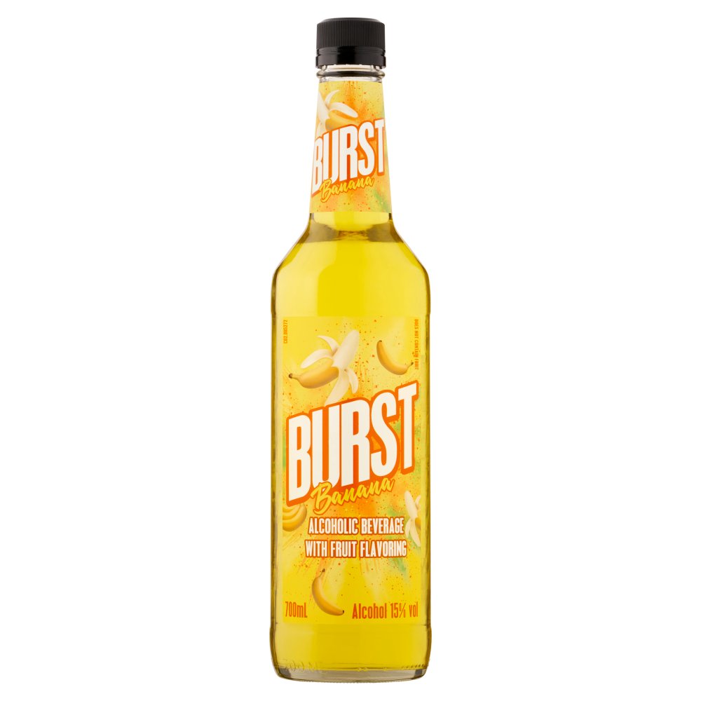 Burst Banana Alcoholic Beverage with Fruit Flavoring 700ml   70Cl × 1
