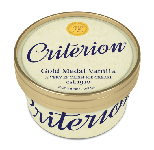 Criterion Gold Medal Vanilla Cup 18x130ml Mixed Frozen foods Asetena Pa 