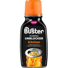 Buster Kitchen Plughole Unblocker    6x200g