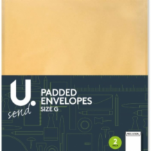 Padded Envelopes Size G  1x2pk
