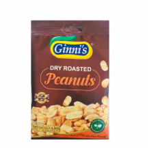 Ginni Dry Roasted Peanuts  10x90g