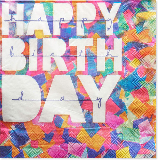 Birthday Napkins  1x20pk