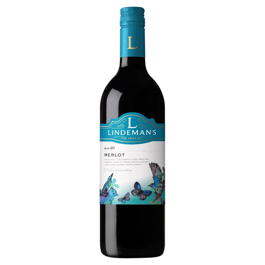 Lindeman's Bin 40 Merlot 750ml   75Cl × 6