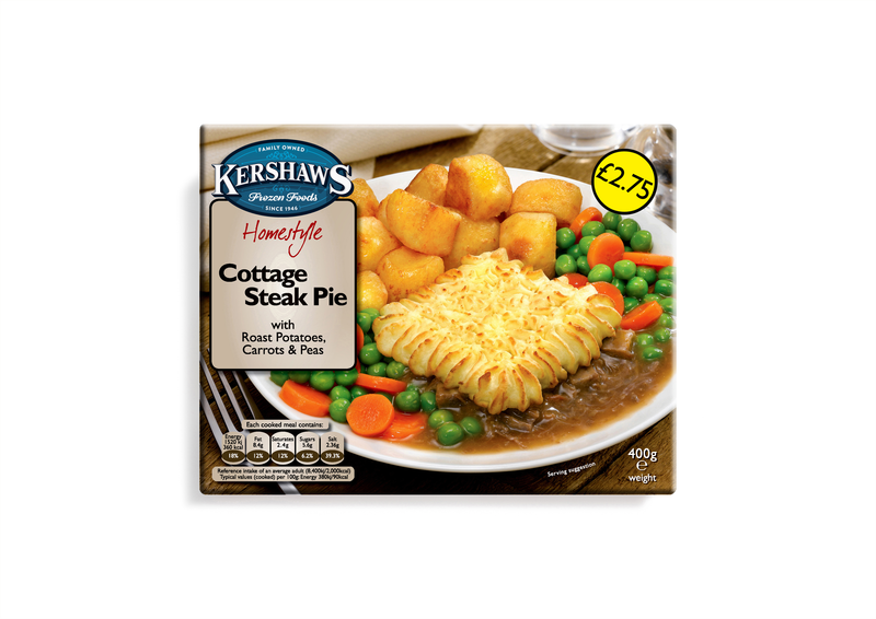 Kershaws Cottage Pie UNIT 6x400g . Packed 2 units to a case.Unit Weight: 2.52 Kilos. (Tiktok) Mixed Frozen foods Asetena Pa 