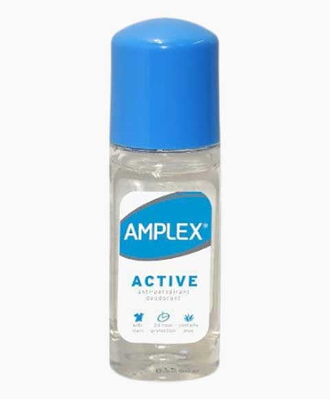 AMPLEX ACTIVE ANTI PERSPIRANT DEODORANT ROLL ON 60 ml Body Care Asetena Pa 