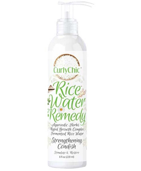 CURLY CHIC RICE WATER REMEDY STRENGTHENING CONDISH 239 ml Conditioner Asetena Pa 
