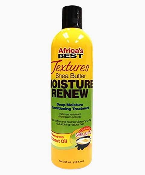 AFRICAS BEST TEXTURES SHEA BUTTER MOISTURE RENEW CONDITIONING TREATMENT 355 ml Conditioner Asetena Pa 