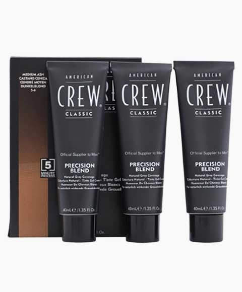 CLASSIC PRECISION BLEND NATURAL GRAY COVERAGE 3 x 40 ml Color Dark (2-3) Men Hair Dye Asetena Pa 