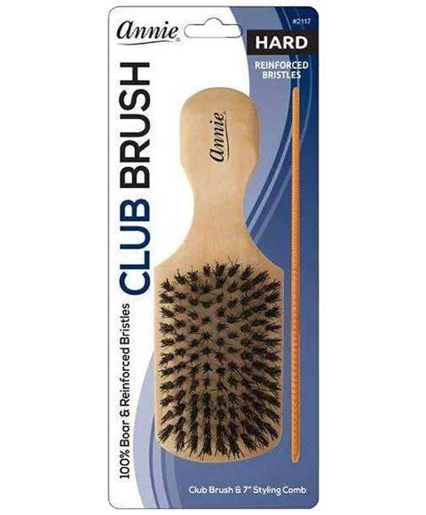 ANNIE HARD CLUB BRUSH 2117  Color Brown Hair Brushes and Combs Asetena Pa 