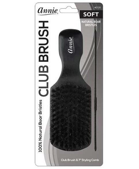 SOFT CLUB BRUSH 2120  Color Black Hair Brushes and Combs Asetena Pa 