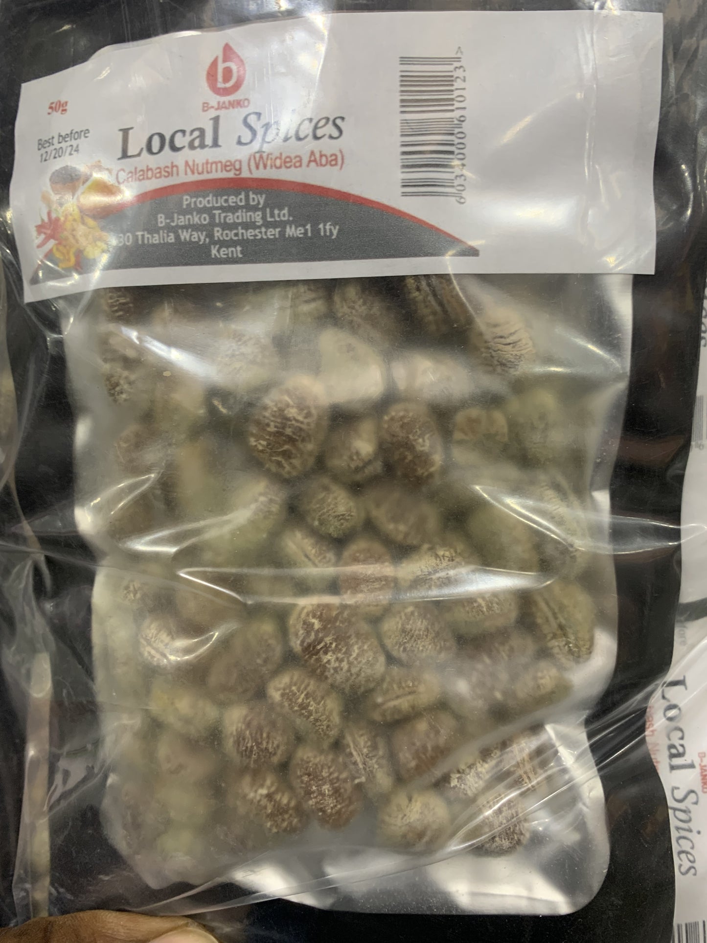 B Janko Calabash Nut 50g