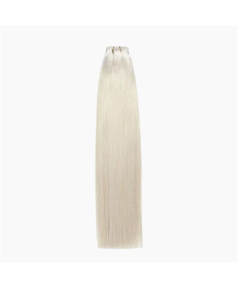 SILKY STRAIGHT SYNTHETIC HAIR WEAVE 18'' Color Fairy White Synthetic Weave Hair Asetena Pa 