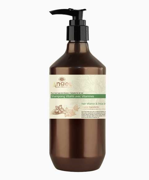 ANGEL HAIR VITAMIN AND INCA INCHI OIL SHAMPOO 400 ml Shampoo Asetena Pa 