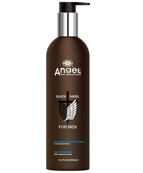 BLACK ANGEL FOR MEN HAIR AND BODY WASH 400 ml Shampoo Asetena Pa 
