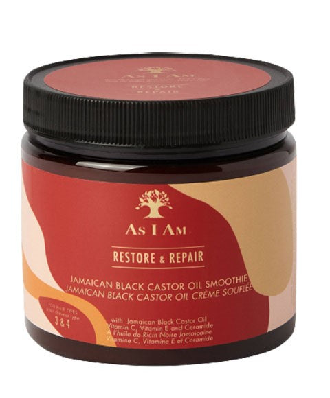 AS I AM RESTORE AND REPAIR JBCO SMOOTHIE 454 g Treatments Asetena Pa 