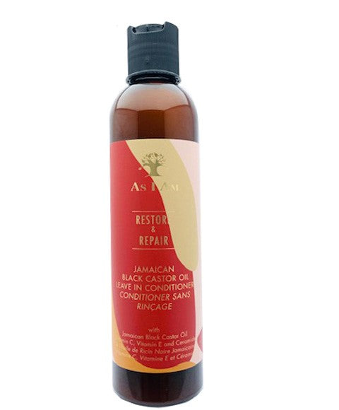 AS I AM RESTORE AND REPAIR JBCO LEAVE IN CONDITIONER 237 ml Color Color Conditioner Asetena Pa 